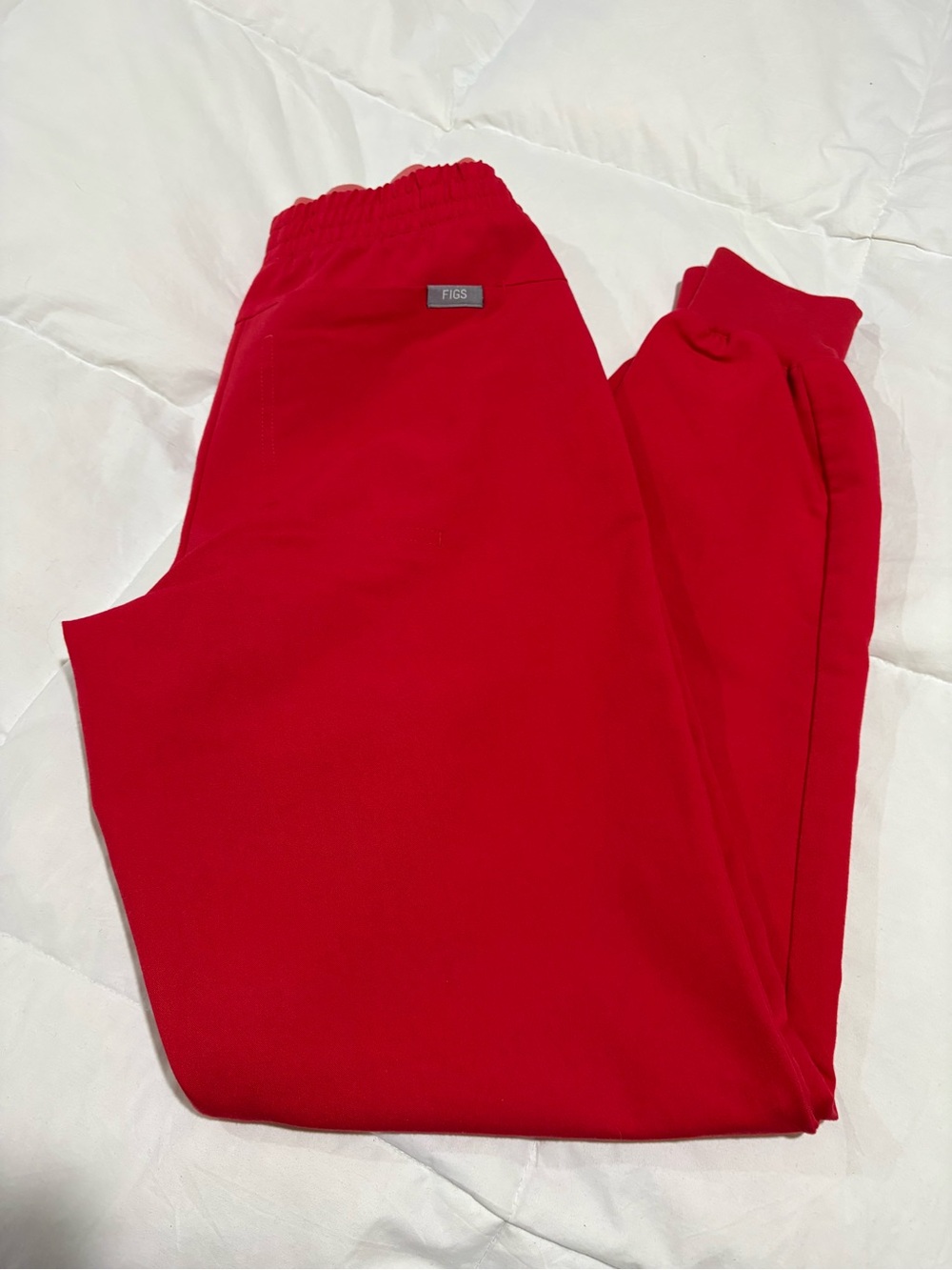 FIGS Women’s Bright Red Jogger Pants